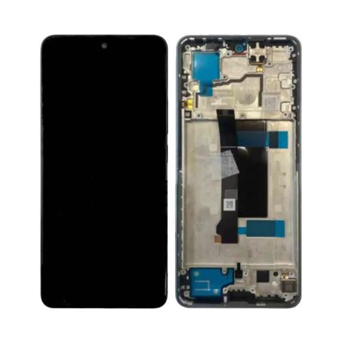 Original Ecran Lcd Et Vitre Tactile Pulled Avec Châssis Bleu Pour Xiaomi Redmi Note 13 Pro 5G