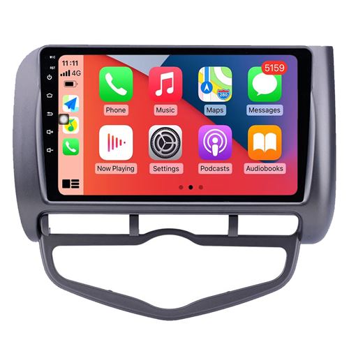 Autoradio Multimédia RoverOne Android 2Go RAM 32Go ROM GPS pour Honda Jazz City 2004 - 2007 CarPlay Android Auto