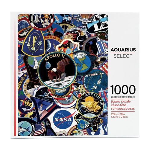 Puzzle Nasa Mission Patches 62906 1000 Pieces - Aquarius