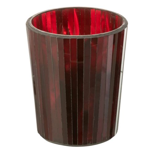 GENERIQUE - Bougie Parfumée Noa - 15cm - Rouge Rubis - Image 2