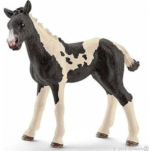 Schleich Figurine 13803 - Animal De La Ferme - Poulain Pinto