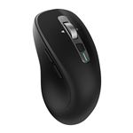 Souris sans fil T'nB MWINFINITE avec molette débrayée, Compatible PC et Mac - Noir