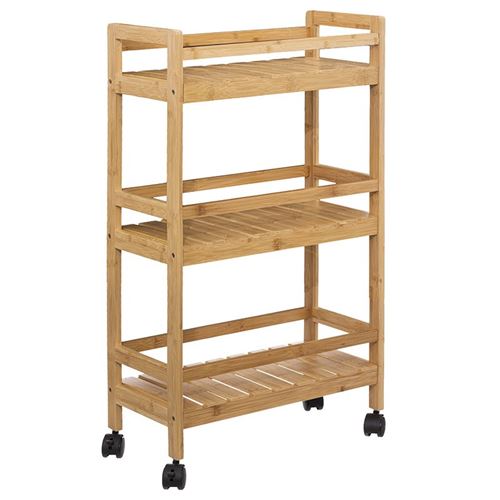 Non Communiqué Naturel Desserte Petit Modèle Bambou Linha 5Five