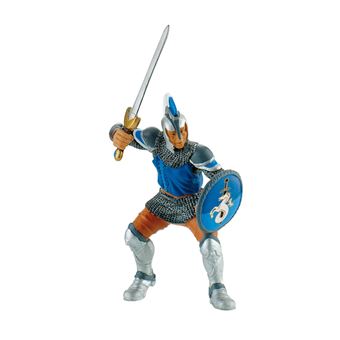 Figurine chevalier avec épée bleue Bullyland - 1