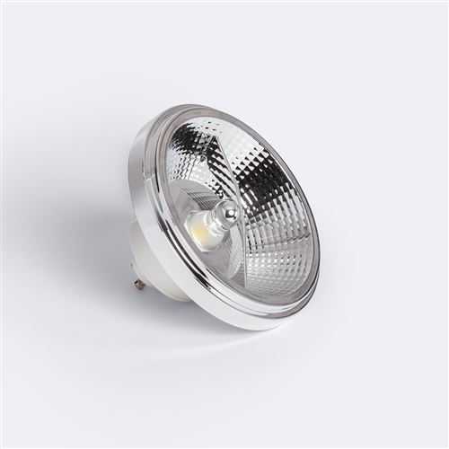 TechBrey Ampoule LED GU10 Sélectionnable 12W AR111S 24º 800lm Blanc