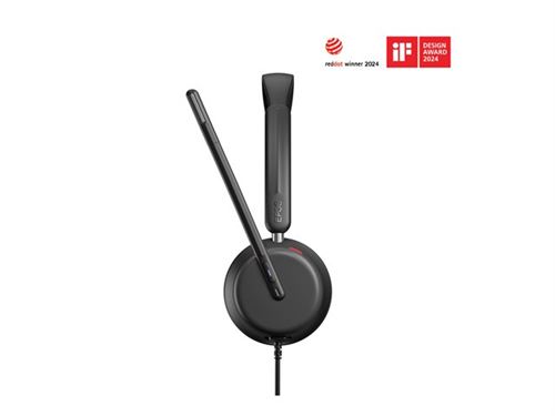 EPOS IMPACT 860T - Micro-casque - sur-oreille - filaire - USB-C - Certifié pour Microsoft Teams