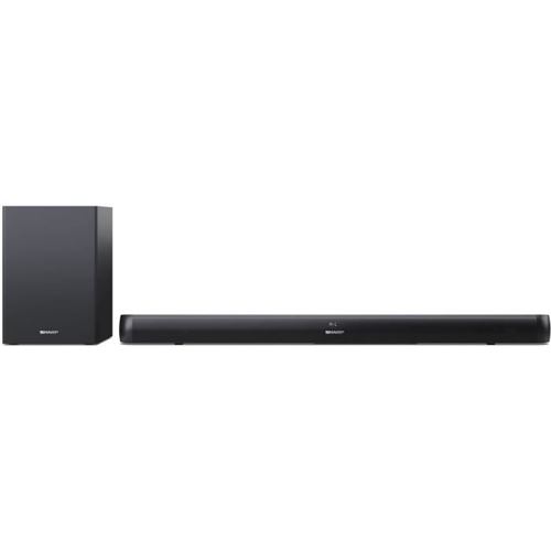 Sharp Noir Barre De Son Ht-Sbw202 - Bluetooth 4.2 - 200W - Hdmi, Usb, Aux-In 3,5Mm - Image 4