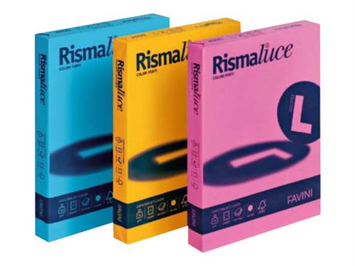 FAVINI HOME-OFFICE PROFESSIONAL RISMALUCE - Orange - A4 (210 x 297 mm) - 200 g/m² - 125 feuille(s) papier uni