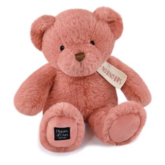 Le nounours - Rose praline 28 cm