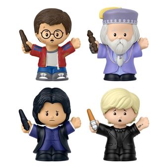 Harry Potter et le Prince de sang-mêlé - Pack 4 mini figurines Fisher-Price Little People Collector 7 cm - 1