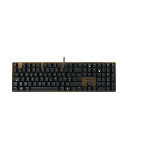 Cherry Bronze Kc 200 Mx Clavier Universel Usb Azerty Français Noir, - Neuf - Image 2