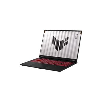 Pc Portable Asus TUF Gaming A16-TUF608WI-DRQT030W Gris 16 - AMD RyzenAI 9 HX 370, 2.0GHz - NVIDIA GeForce RTX 4070 - SSD 2To - RAM 32Go - Windows 11