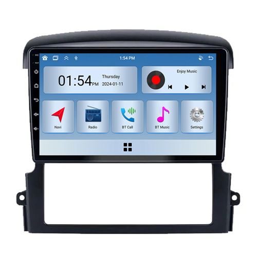 Autoradio RoverOne® Bluetooth CarPlay 2 Din 6Go RAM 128Go ROM pour Kia Sorento 2002-2008