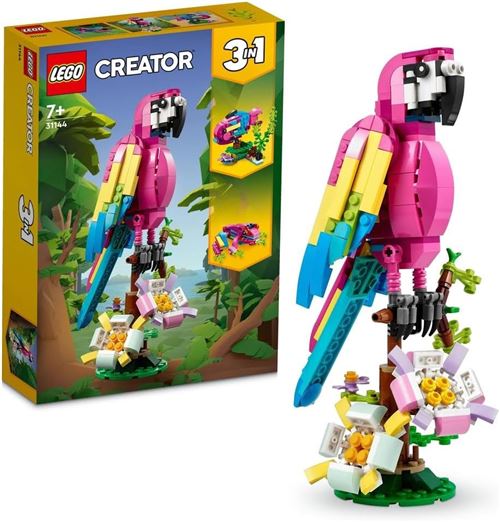 Lego - 31144 Perroquet Exotique Rose