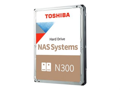 Toshiba N300 Nas Hdwg51Euzsva - Disque Dur - 14 To - Interne - 3.5" - Sata 6Gb/S - 7200 Tours/Min - Mémoire Tampon : 512 Mo