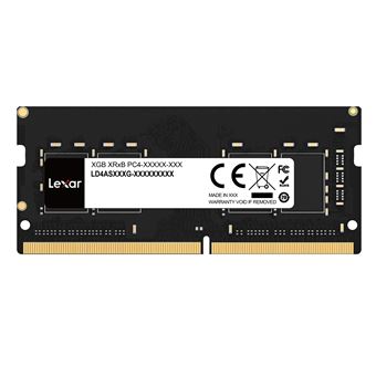 Lexar - DDR4 - module - 8 Go - SO DIMM 260 broches - 3200 MHz / PC4-25600 - CL19 - 1.2 V - mémoire sans tampon - non ECC - 1