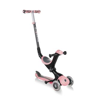 Trottinette Globber Evolutive Go Up Deluxe Play Lights Rose