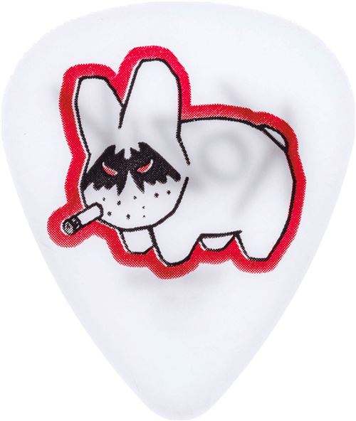 Non Communiqué Jim Dunlop Frank Kozik 36 Pack King Of Rock White 0.60 Mm Médiators