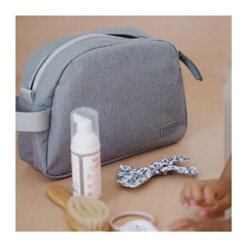 Beaba - Trousse range sucette noir et gris, Livraison Gratuite 24/48h