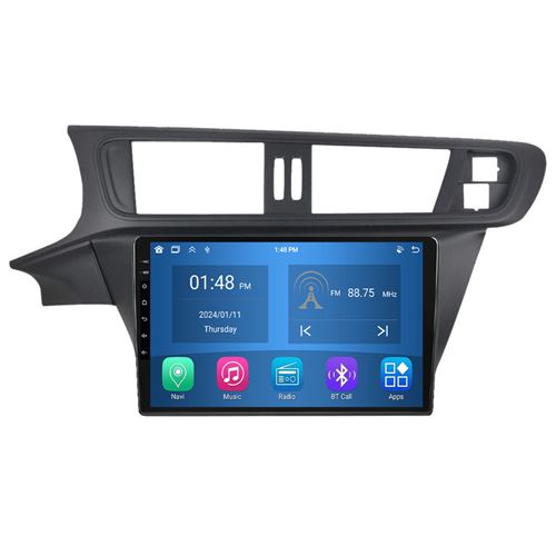 Autoradio RoverOne® Bluetooth CarPlay Android Auto Navigation 4Go RAM 64Go ROM pour Citroen C3-XR C3XR 2010-2018