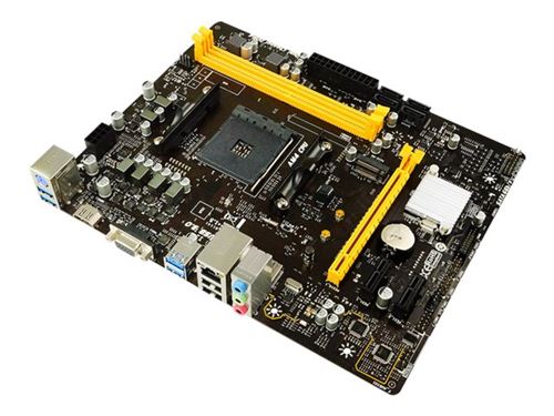 Biostar B450MH - Carte-mère - micro ATX - Socket AM4 - AMD B450 Chipset - USB 3.1 Gen 1 - Gigabit LAN - carte graphique embarquée (unité centrale requise) - audio HD (8 canaux)