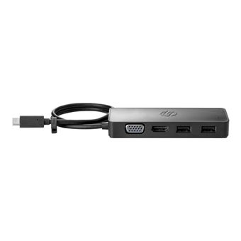 HP USB-C Travel Hub G2 - Station d'accueil - USB-C - VGA, HDMI - Europe - pour OMEN by HP Laptop 16; Victus by HP Laptop 15, 16; EliteBook 830 G6; Fortis 11 G9