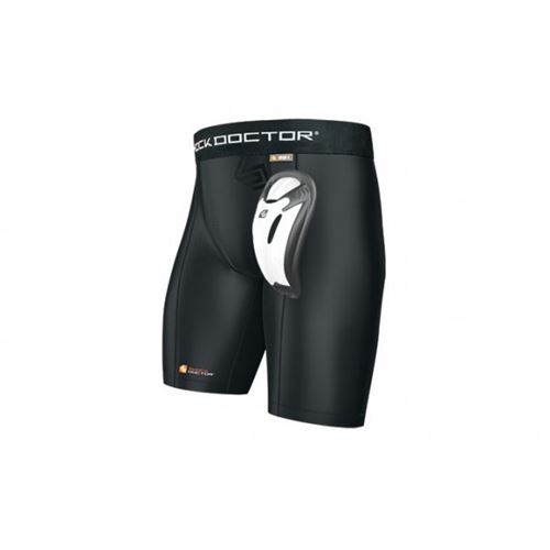 Short de compression avec coquille de Baseball Shock Doctor Bioflex cup pour Adulte Taille - L