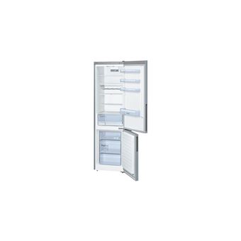 Bosch Kgv39vl31s - Refrigerateur Congelateur Bas - 344l 250+94 - Froid Brasse - A++ - L 60cm X H 201cm - Inox