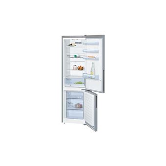 Bosch Kgv39vl31s - Refrigerateur Congelateur Bas - 344l 250+94 - Froid Brasse - A++ - L 60cm X H 201cm - Inox