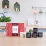 VERITABLE - Ensemble cadeau barbecue: basilic thaï,thym,origan,sauge et mini-cisailles - Compatible avec tous les types de jardins