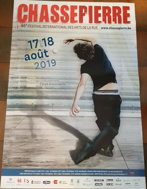 Chassepierre - Art de la Rue 2019 - AFFICHE État correct - N/A reconditionné disponible sur Fnac