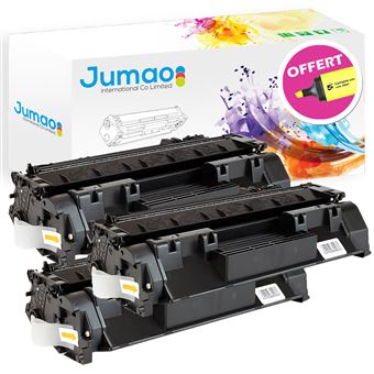 3 Toners haute capacité Jumao compatibles pour HP LaserJet Pro 400 M401dne, Noir - Toner noir ...
