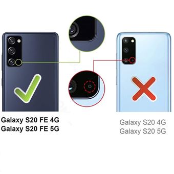 iPomcase Coque avant arrière pour Samsung Galaxy S20 FE 4G/5G