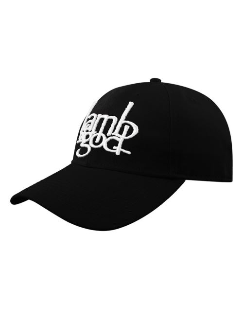 Lamb of God Casquette Baseball Unisexe Logo noir - Taille Taille unique