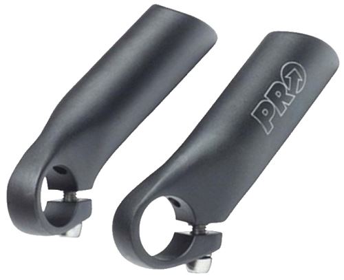 Pro bar ends Anatomic 80 mm noir par paire