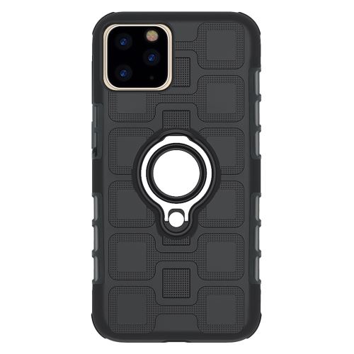 Coque antichoc avec support de bague pour Apple iPhone 11 6.1 - Noir
