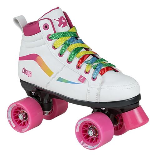 Chaya patins à roulettes Vintage Glide Unicorn dames blanc