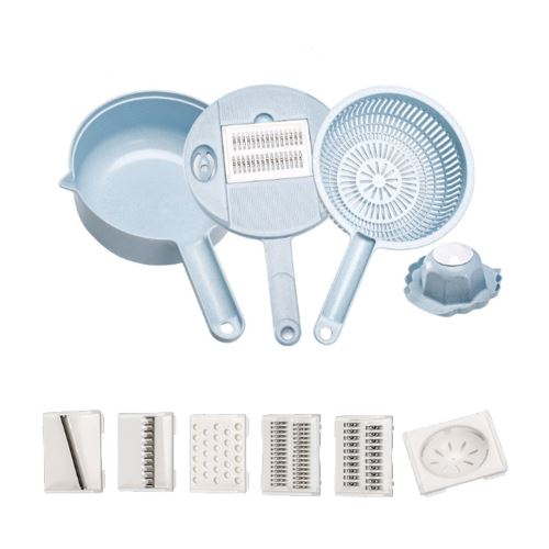 Paille de blé dispositif de coupe multifonction Cuisine Machine à couper Râpe à fromage_Kiliaadk1098