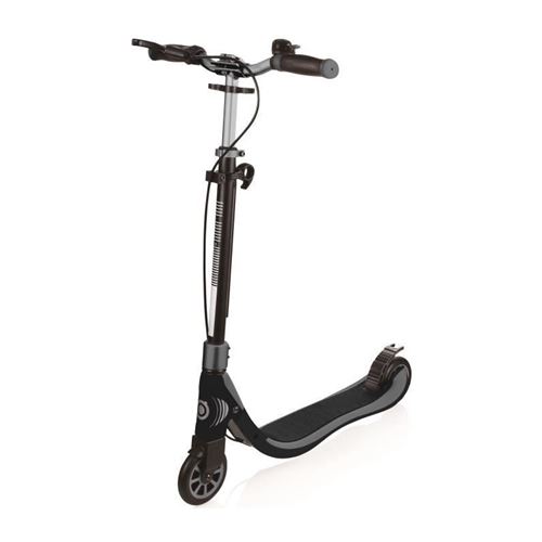 GLOBBER Trottinette One NL 125 Deluxe - Enfant - Noir et gris