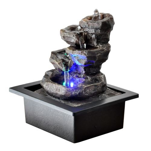 Meilleurs prix pour Fontaine intérieur cascade nature koniharo - marron