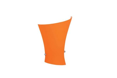 Applique En Metal Verre Orange Luminaire Design Pour Sejour