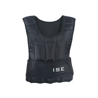 Gilet lesté de musculation réglable avec sangle velcro professionnelle