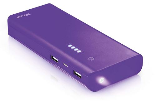 Trust Urban Chargeur Portable 10.000 Mah Violet
