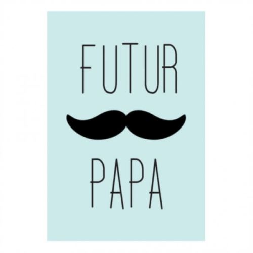 Magnet isa futur papa - derrière la porte
