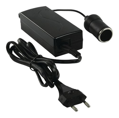 convertisseur électrique de voyage allume cigare 12 volts vers prise secteur 220v 5a 60 watts