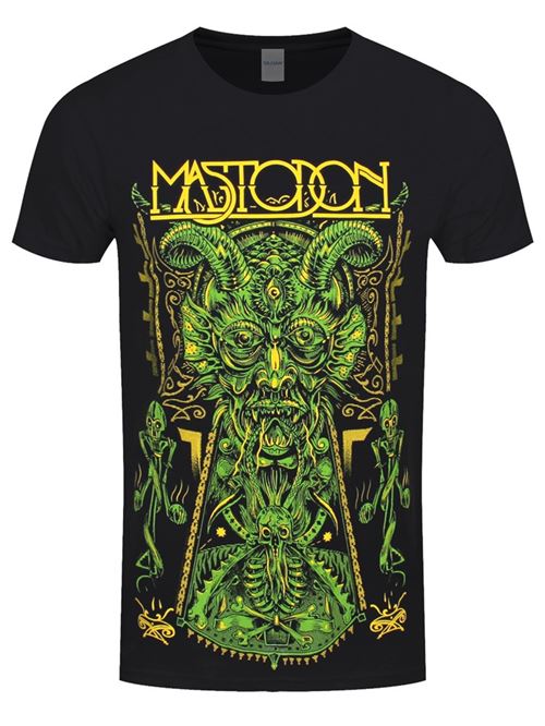 Mastodon T-Shirt Devil on Black Homme Noir - Taille XL