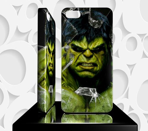 Coque Design Iphone 5S AVENGERS Hulk - Réf 86
