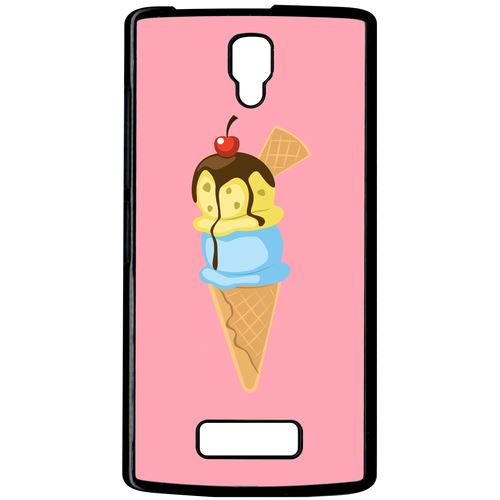Coque Lenovo A2010 Glace Cornet Rose