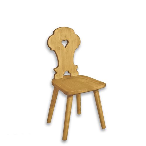 Chaise Montagne et Coeur decoupe