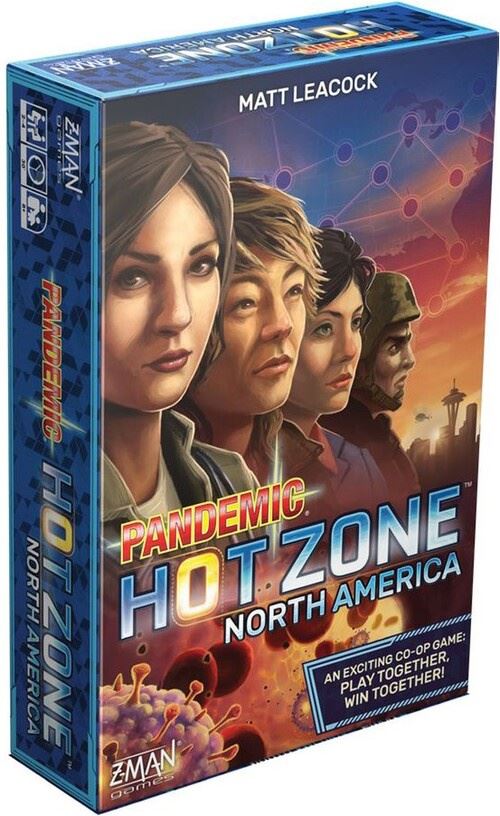 Z-Man Games jeu de plateau Pandemic : Hot Zone North America (en)